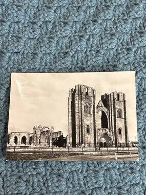 Elgin Cathedral from the west Postcard